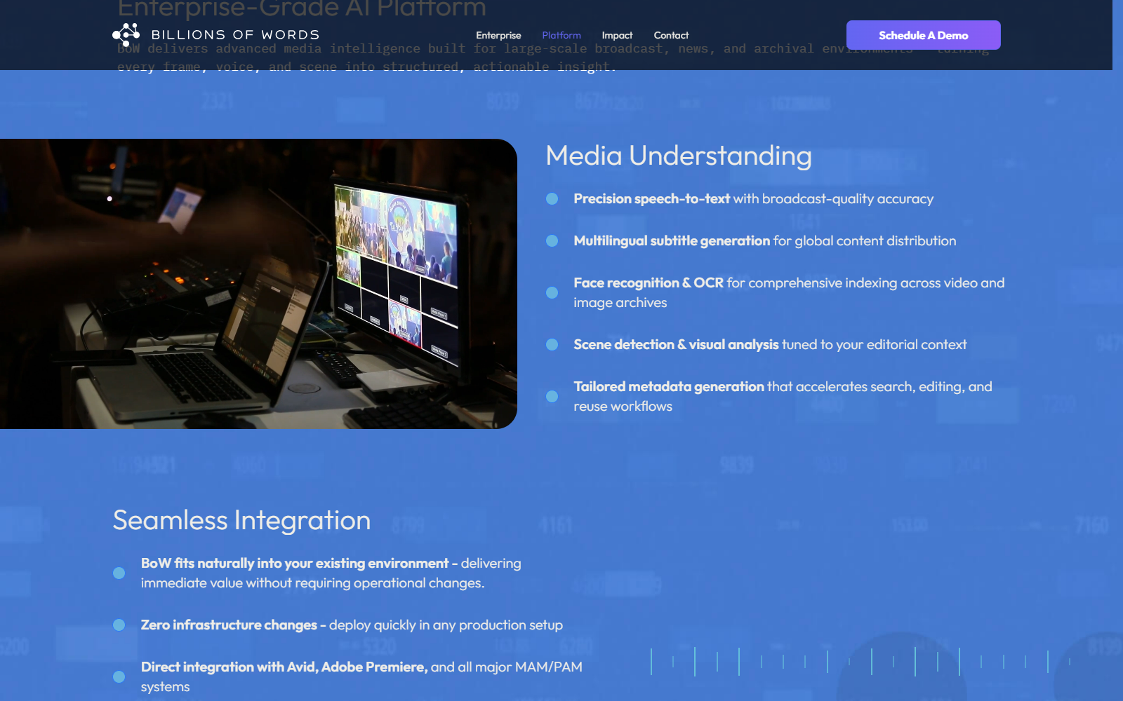 Enterprise-Grade AI Platform