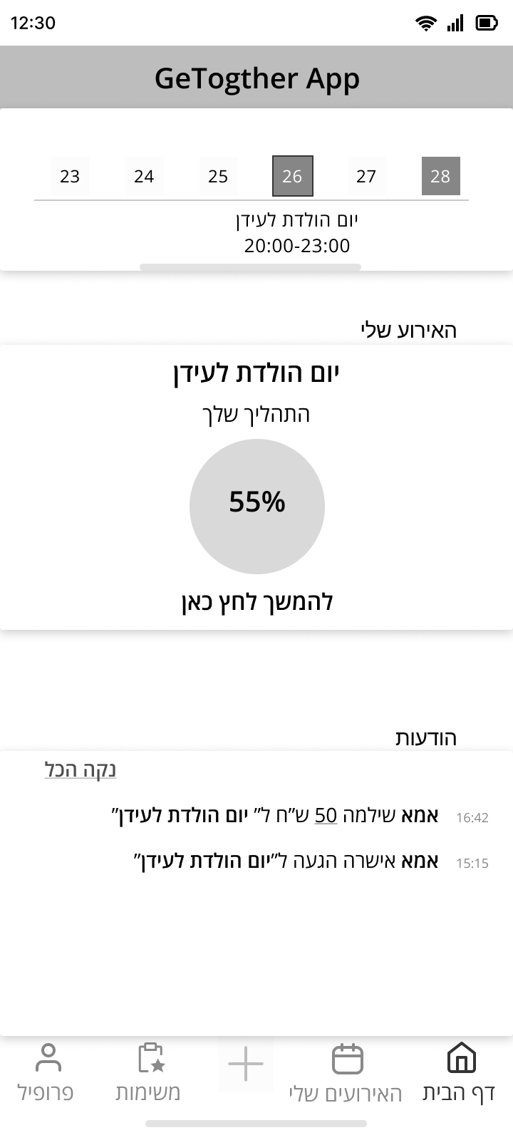 Home UX