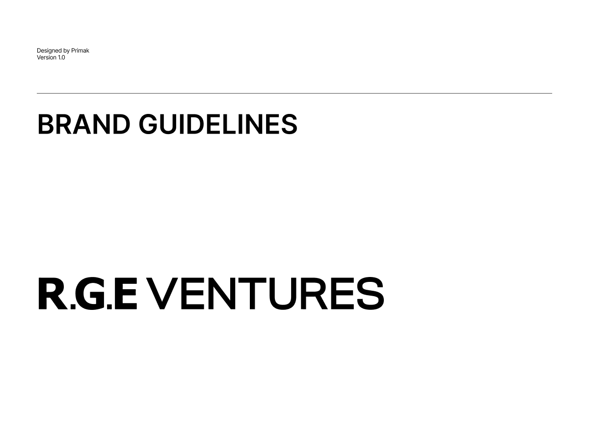 BRAND GUIDELINES · v1.0